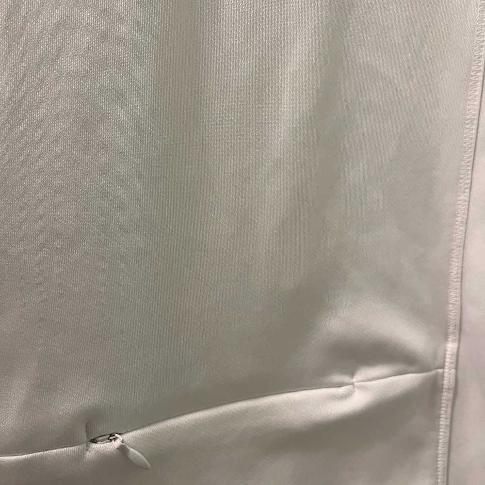 NWOT Miami Open White Tennis Athletic Woman’s Zipper Jacket with Pockets, Size S - Picture 7 of 8